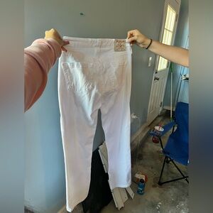 True Religion Crisp White Jeans